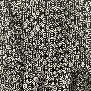 Old Navy Black White Floral Cami Dress